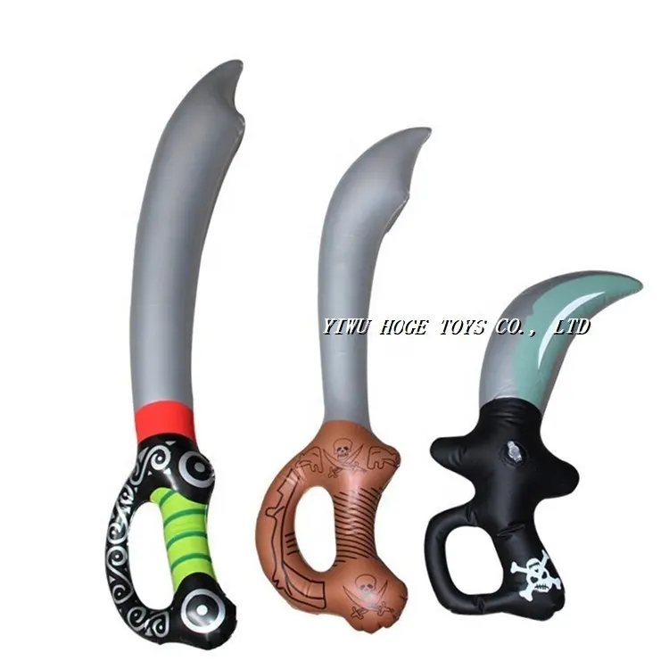 Custom design sword toys inflatable weapon for fun game playing party