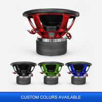 Fournisseur de haut-parleurs en Chine, caisson de basses de 18 pouces pour voiture, bobine vocale de 4 pouces, RMS 5000W, double 2 ohms, double 4 ohms, cadre en aluminium