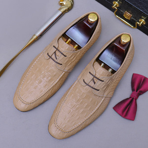 Zapatos Oxford Formales de Negocios de Cuero Genuino para Hombre, Estilo de Moda de Alta Gama, Impermeables, Más Vendidos - Product Image 3