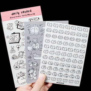 Custom Textured Sand Pre Cut Aesthetic <strong>Sticker</strong> Sheet <strong>for</strong> <strong>Journaling</strong> and Planner - Product Image 5