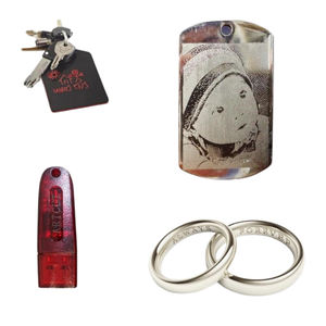 Machine de gravure de bijoux CNC AM30 pour l'acier inoxydable avec composant de noyau de moteur semi-automatique à économie d'énergie 100W - Product Image 4