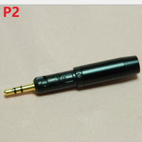 Connecteur de prise audio 2,5 mm 3 pôles stéréo pour écouteurs ATH M70X M50X R70X M40X HD560S