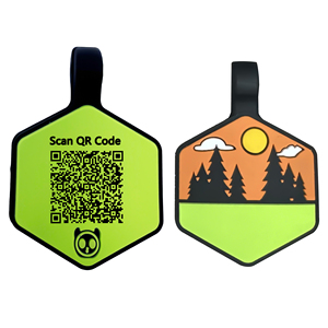 Оптовая продажа, дешевые пользовательские Loge из нержавеющей стали, Пустое имя питомца, специальная силиконовая бирка Xvideo для собак - Product Image 4