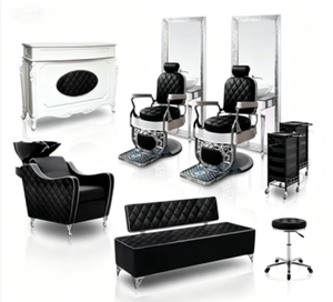 Chaises de <span class=keywords><strong>Salon</strong></span> Royal classiques, 2 pièces, chaises de style, utilisé pour confectionner des <span class=keywords><strong>cheveux</strong></span>, en soldes (A11) - Product Image 1
