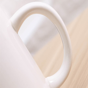 Tazze da tè per caffè tazze classiche bianche in porcellana Fine Bone China Logo tazze semplici <span class=keywords><strong>personalizzate</strong></span> in ceramica per la <span class=keywords><strong>stampa</strong></span> - Product Image 6