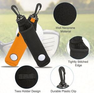 Bolsa Porta Pelotas de Golf Colorida con Capacidad para 3 Pelotas, Bolsa de Accesorios de Golf con Clip, Regalo Divertido para Golfistas, Torneos y Tees - Product Image 4