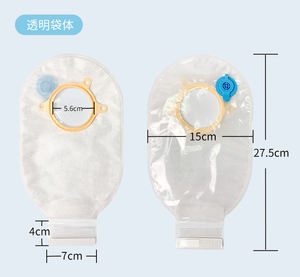 Zodelo Calmlora serisi tıbbi kolostomi torbası tek kullanımlık Drainable iki parçalı Ostomy kılıfı tek kullanımlık tıbbi malzemeler - Product Image 2