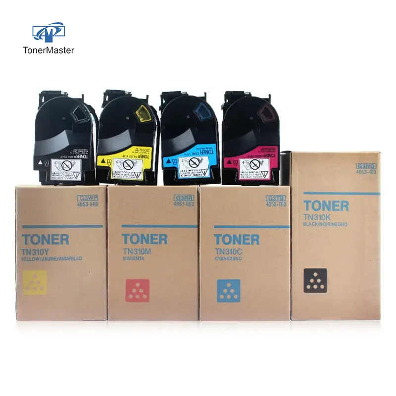 Compatível Cor Cartucho Toner Kit TN310 Para Konica Minolta Bizhub C350 C351 C450