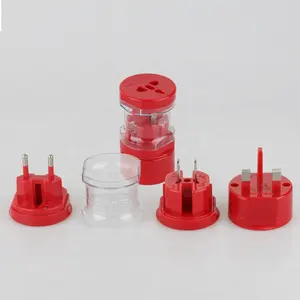 Wholesale Oem Customized Electrical travel Adaptor Socket Universal Travel Adapter UK US AU EU Plug International Travel Adapter