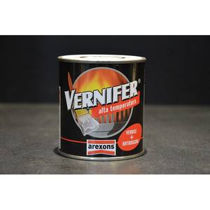 Satin Black 500 ml ÉMAIL HAUTE TEMPÉRATURE 'VERNIFER'-Produits chimiques ménagers polyvalents - Product Image 2