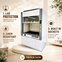 Hotte de laboratoire à prix compétitif pour toutes les applications, utilisation sécurisée des produits chimiques, petits laboratoires ventilés, hotte de laboratoire Mall