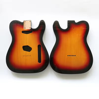 Wholesale Electric Guitar Bodies Finished Solid Wood 39 Inch Samples Available Color From Under Production Line