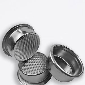 Recipiente para Café Fangze de Alta Calidad, Mecanizado por CNC, de Acero Inoxidable 304, 1 taza/2 tazas, 58 mm, para Espresso, sin Fondo - Product Image 1