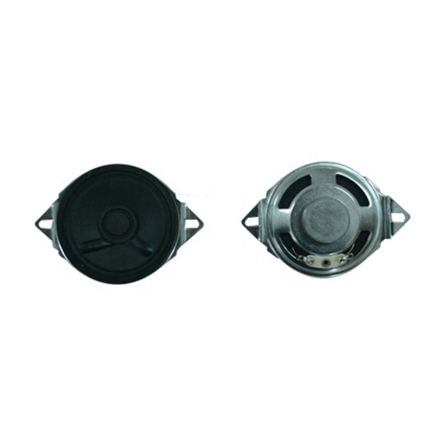 Black Papercone Round Speaker with Two Ears 50mm 8ohm