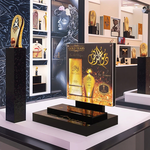 Khả năng hiển thị cao tông <span class=keywords><strong>Countertop</strong></span> Nước hoa hiển thị đứng cho hương thơm trình bày trong các cửa hàng mỹ phẩm - Product Image 5