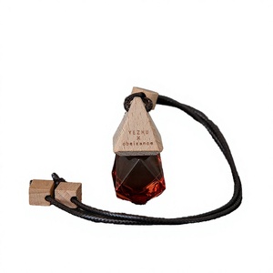 <span class=keywords><strong>Beibo</strong></span> - Botella de Vidrio con Logotipo Personalizado para Aceites Esenciales, Aromaterapia, Fragancia Líquida, Eliminador de Olores para Coche, Ambientador Colgante de Larga Duración - Product Image 4