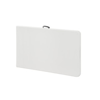 Table pliante rectangulaire en plastique HDPE blanc de 240 cm (8 pieds) pour événements extérieurs et mariages – Offre spéciale