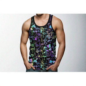 Camiseta Deportiva Transpirable Personalizada para Maratón, Camiseta sin Mangas para Hombre, 100% Poliéster - Product Image 2