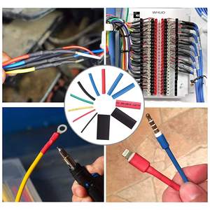 Tube thermorétractable brun 600V 125C à performance stable et douce, fourni par l'usine, pour connecteur de <span class=keywords><strong>tuyau</strong></span> en <span class=keywords><strong>cuivre</strong></span> - Product Image 6