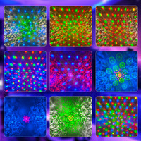 Luz Láser de Discoteca con 3 Bolas Mágicas, Proyector RGB para Escenarios, Activación por Sonido, Control Remoto, Luz para Fiestas DJ, Decoración para Clubes, Bodas y Festividades