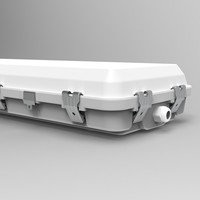 Lumière LED intégrée 100W Tri-Proof IP65 Étanche Lumière linéaire à haut rendement pour atelier Usine Entrepôt Éclairage industriel