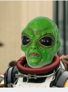 <span class=keywords><strong>Maschera</strong></span> Spaventosa da <span class=keywords><strong>Alieno</strong></span> UFO per Halloween e Natale, <span class=keywords><strong>Maschera</strong></span> in Lattice Integrale, Accessori Steampunk, <span class=keywords><strong>Maschera</strong></span> per Cosplay - Product Image 2