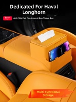Boîte d'accoudoir spéciale pour Haval H7 V7 Plus en silicone avec coussin de protection pour boîte à mouchoirs, accessoires Haval H7 2026