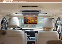 Moniteur TFT rabattable pour voiture, 10,1 pouces, fin et économique, lecteur MP5 stéréo, USB/TF/FM/