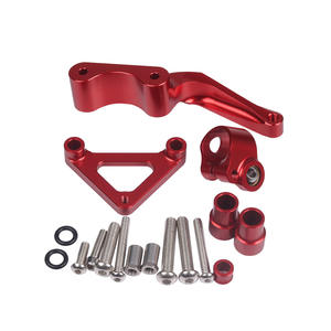 Amortisseur de direction en aluminium, support de fixation, stabilisateur, pièces de rechange pour la sécurité et le contrôle de la vitesse de course pour <span class=keywords><strong>DUCATI</strong></span> <span class=keywords><strong>Monster</strong></span> <span class=keywords><strong>696</strong></span> 796 795 1100 - Product Image 2