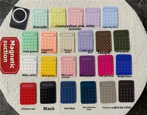 Suporte para Celular Adesivo Amarelo Acessório Poderoso com Ímã de Silicone e Sucção a Vácuo - Product Image 3