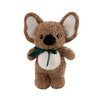 Boneka Koala Lucu dengan Pita, Mainan Hewan Isi Kapas PP, Berbagai Ukuran, Ekspresi Imut, Hadiah Nyaman untuk Anak-Anak