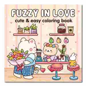 <b>Coloring</b> <b>Book</b> Boldly and Easily Collects Soft, Fluffy Friends' Lively Daily <b>Coloring</b> <b>Coloring</b> <b>Book</b> for Adults and Kids - Product Image 2