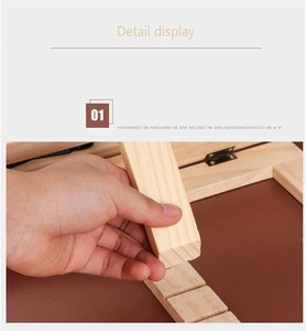 Soporte de Madera Plegable y Ajustable para Libros, Multifuncional, Mejora la Comodidad de Lectura, para Hogar, Oficina, Escuela, Ecológico, Superficie Lisa - Product Image 4