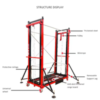 Échafaudage Électrique 320 KG 3 M, Plateforme Élévatrice Mobile Portable Avec Stabilisateurs