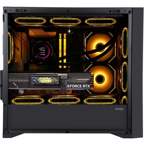 Boîtier PC <span class=keywords><strong>Gamer</strong></span> M-ATX Mid Tower 220M OEM, vente en gros directe usine, avec 12 ports pour ventilateurs - Product Image 2