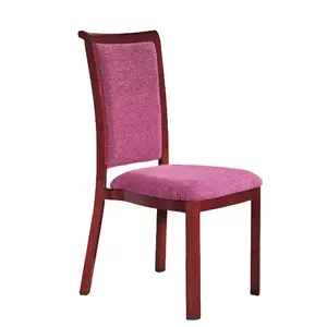 Moderne stijl gewatteerde gestoffeerde eetkamer side stoel maleisië