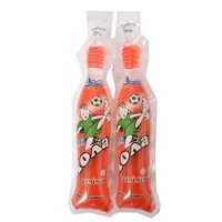 Op Maat Bedrukte 500Ml Huisdierenmateriaal Zuiver Water Drink Sachet Flesvorm Zijspinzak Waterzak Zak Voor Verpakking