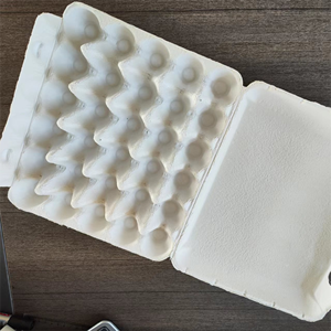 Thân Thiện Với Môi Trường Phân Hủy Sinh Học Khay Trứng Hộp 30 Lỗ Bột Giấy Sợi Bao Bì Với Bao Phủ Trứng Chủ Sở Hữu - Product Image 2