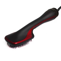 Brosse Sèche-Cheveux Professionnelle en Céramique PTC, Lisseur et Volumateur 2-en-1, Fer à Boucler Électrique Domestique