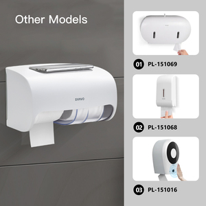 SVAVO Modern Kualitas Tinggi Gulungan Kertas Toilet Ganda Kertas Tisu Dispenser-<span class=keywords><strong>pl</strong></span>-151067/Kertas Gulung Kecil Terpasang Di Dinding - Product Image 6