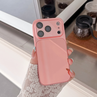 Étui de téléphone effet miroir pour iPhone 18Pro 17, 16, 15, 14, 13, 12, 11Pro Plus, étui de téléphone anti-chute