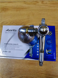 Pistolet à peinture <span class=keywords><strong>pneumatique</strong></span> miniature F-3, buse de 1,0 mm, gobelet de 250 ml, <span class=keywords><strong>pulvérisation</strong></span> facile, nettoyage pour débutants - Product Image 4