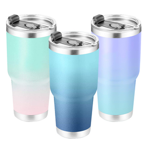 Dalam stok diskon besar cangkir vakum termal baja tahan karat dinding ganda dan gelas Mug pemasok desainer