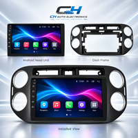 Adapté pour VW Tiguan 2006-2016 Autoradio multimédia Lecteur DVD Unité centrale électronique GPS Navigation