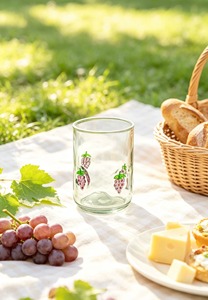 Bicchieri Riutilizzabili Unisex Senza Stelo per Vino/Succo con Motivo a Grappolo d'Uva per <span class=keywords><strong>San</strong></span> <span class=keywords><strong>Valentino</strong></span>, Uso Domestico e Forniture per Feste - Product Image 3