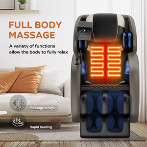 Best Seller 3D Shiatsu <b>Chair</b> <b>Zero</b> <b>Gravity</b> Back Heating Tablet Control Recliner for Home & Office 608-A1 Vending Massag - Product Image 5