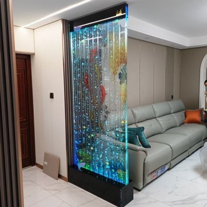 Panneau de séparation de pièce en acrylique, mur à bulles d'eau, mobilier mural à bulles, décoration d'hôtel - Product Image 3