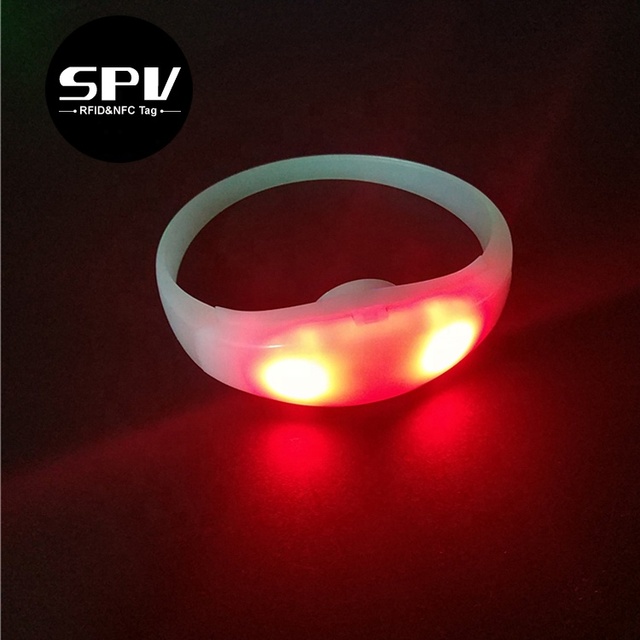 Light up Bracelet LED Remote Controlled Programmable