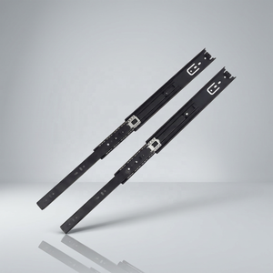 Glissière télescopique Meilong Hardware 4208 à roulement à billes pour tiroirs, double sens, robuste, en acier laminé à froid, idéale pour les lieux sportifs – Meilleure vente - Product Image 2