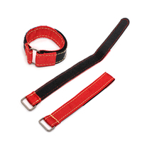Logo personnalisé d'usine Crochet et boucle Bracelet de batterie Lipo en cuir non-s